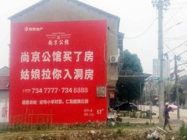 大渡口墙体广告在乡镇、农村市场的媒体优势