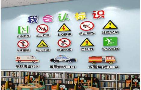 大渡口安全标识在幼儿园实施的重要性