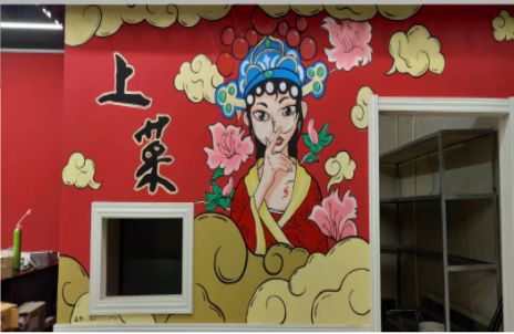 大渡口墙体彩绘的发展和应用