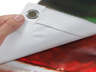 大渡口喷绘和刀刮布的工艺区别。