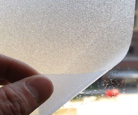 大渡口玻璃门外面粘广告用什么材料好？