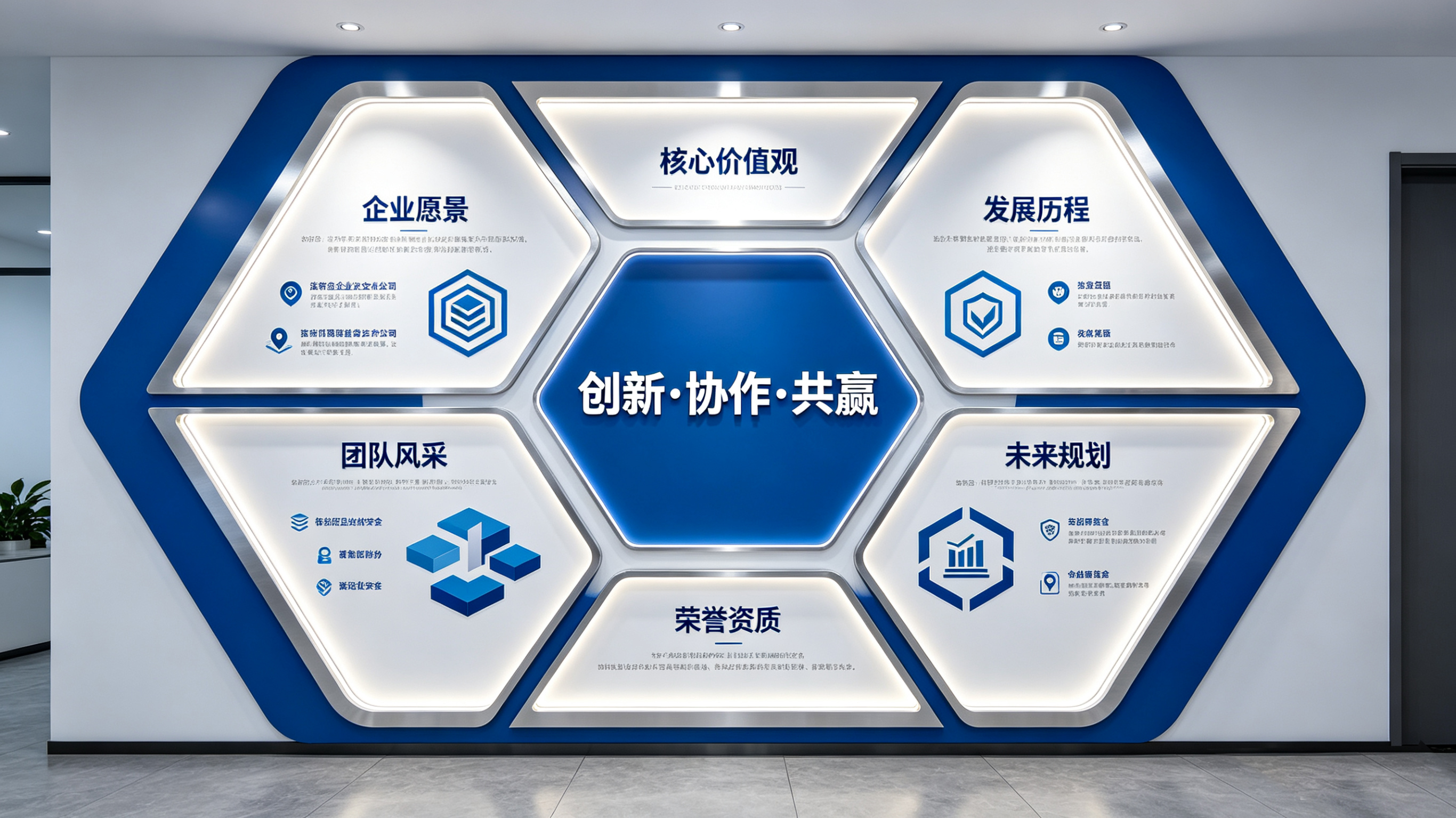 大渡口企业文化墙六边形避坑指南（新手常犯5个错误）